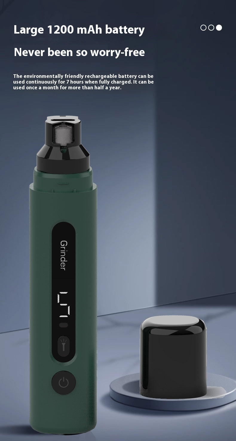 Rechargeable Pet Nail Grinder