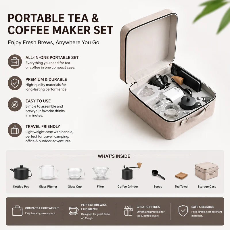 Portable Coffee Brewing Kit