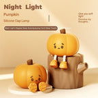 Silicone Pumpkin Night Light