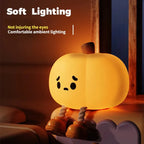 Silicone Pumpkin Night Light