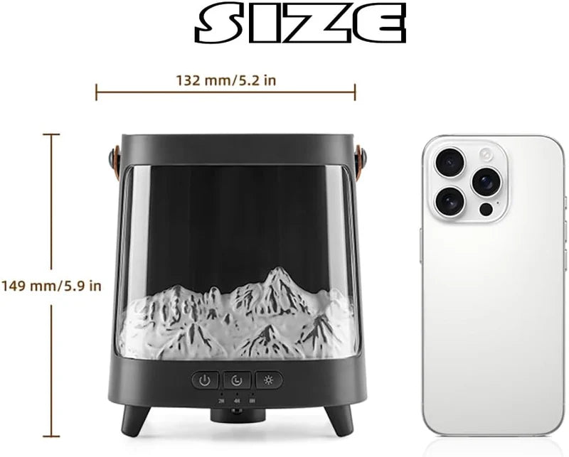 LED Flame Effect Aroma Diffuser