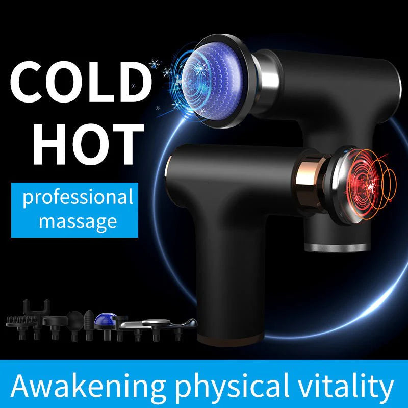 Deep Tissue Massage Gun Pro – 10 Massage Heads | Rechargeable Percussion Massager