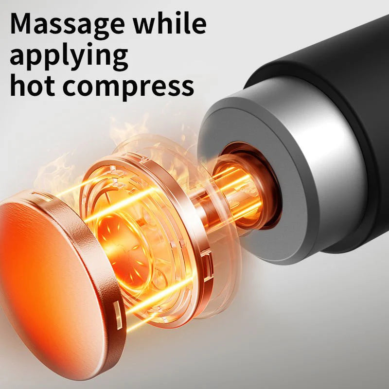 Deep Tissue Massage Gun Pro – 10 Massage Heads | Rechargeable Percussion Massager