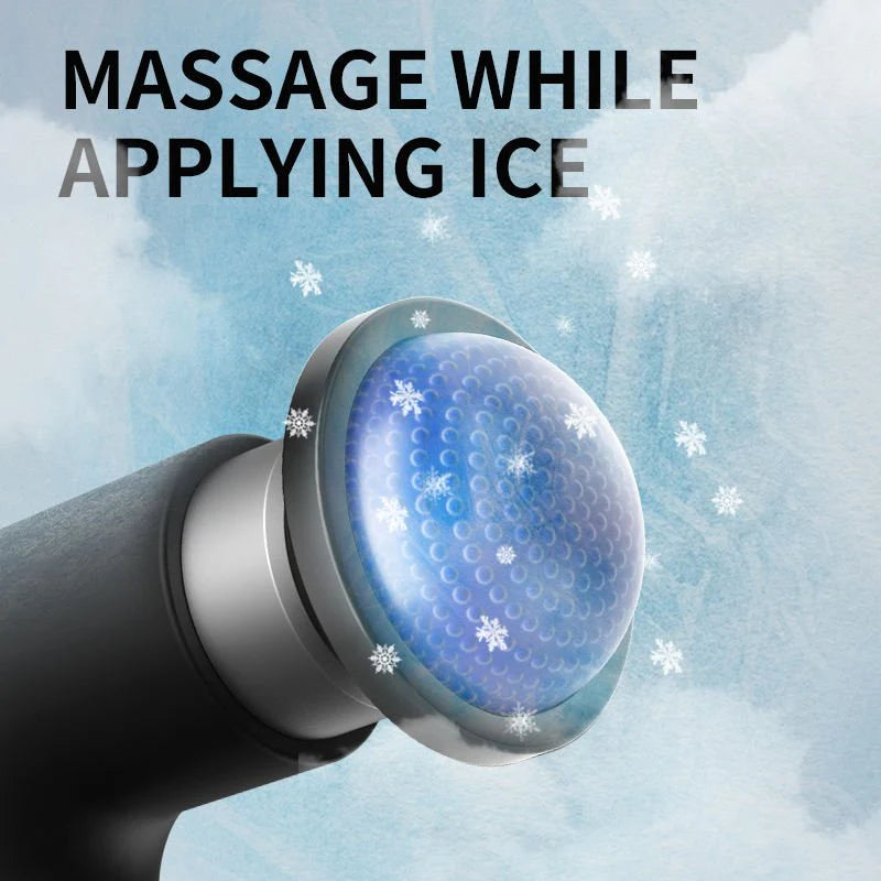 Deep Tissue Massage Gun Pro – 10 Massage Heads | Rechargeable Percussion Massager